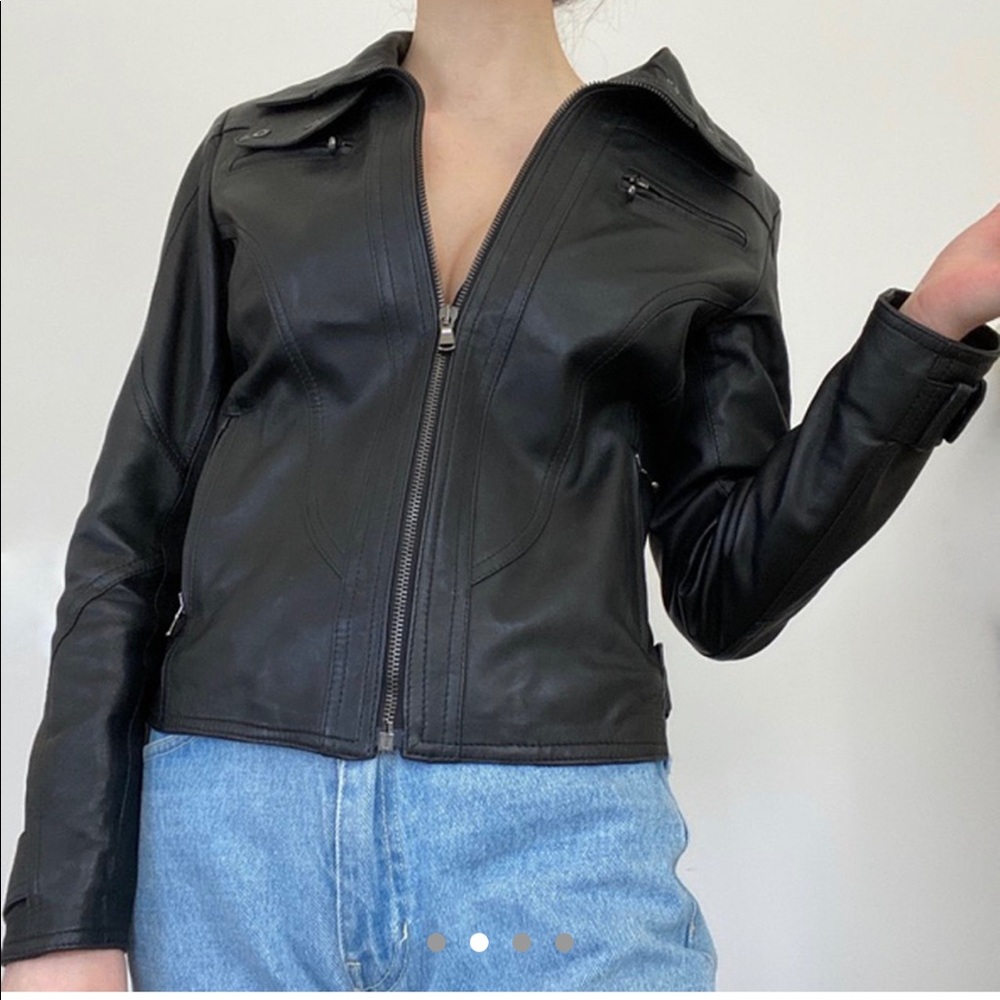 leather jacket - Picture 2 of 4